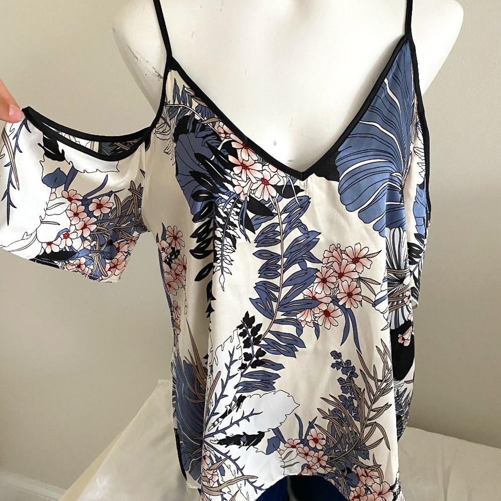 Cold Should Silk Top